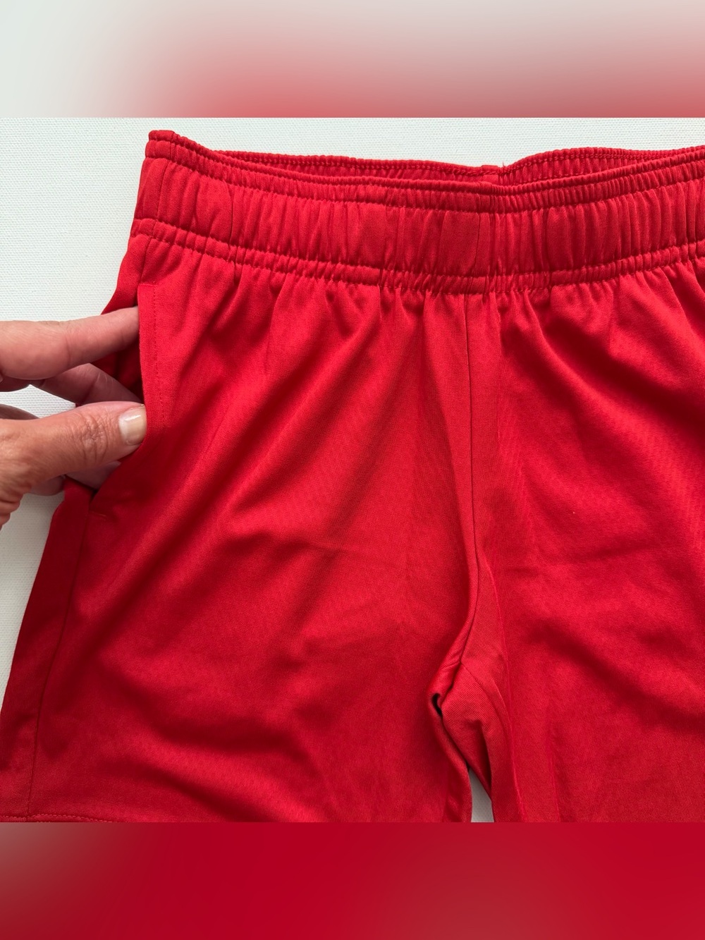 All In Motion Gym Shorts 6" Red Size XS (4/5) - Picture 3 of 11